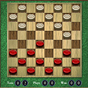 Traditional Checkers Game